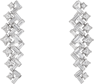 Reflection de Cartier earrings White gold, diamonds