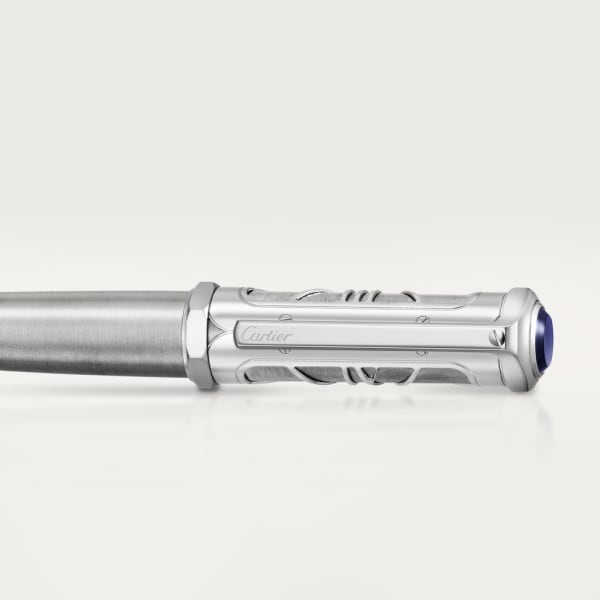 Santos-Dumont de Cartier ballpoint pen Palladium-finish metal