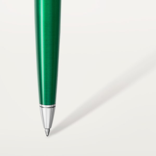 R de Cartier pen Middle East limited edition, engraved metal, lacquer, malachite, palladium finish