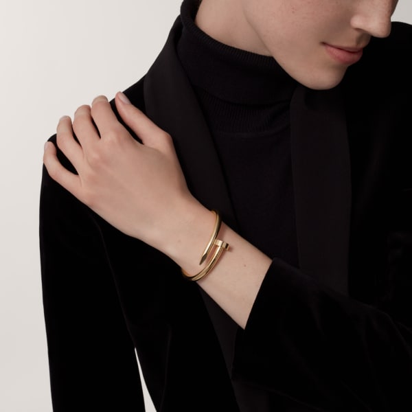 Juste un Clou bracelet, large model Yellow gold