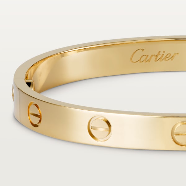 Love bracelet, classic model Yellow gold