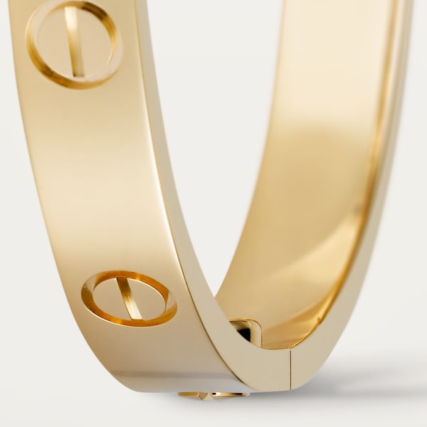 Love bracelet, classic model Yellow gold