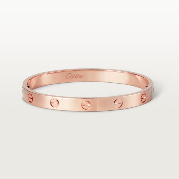 Love bracelet, classic model Rose gold