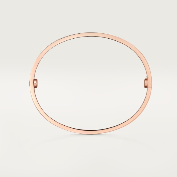 Love bracelet, classic model Rose gold