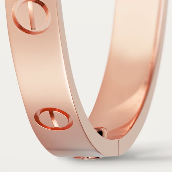 Love bracelet, classic model Rose gold