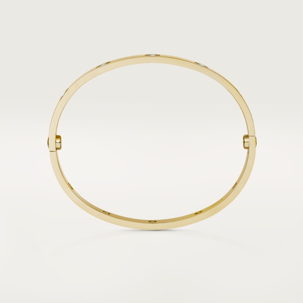 Love bracelet, 10 diamonds Yellow gold, diamonds