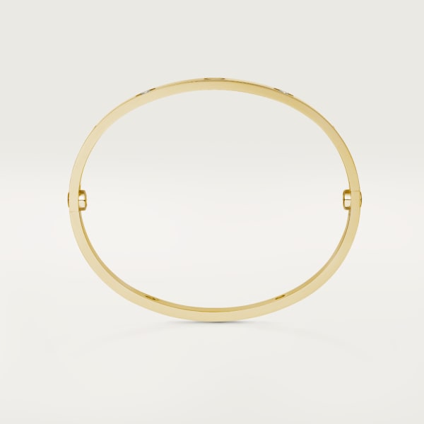 Love bracelet, 4 diamonds Yellow gold, diamonds