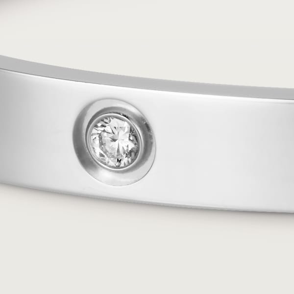 Love bracelet, 10 diamonds White gold, diamonds