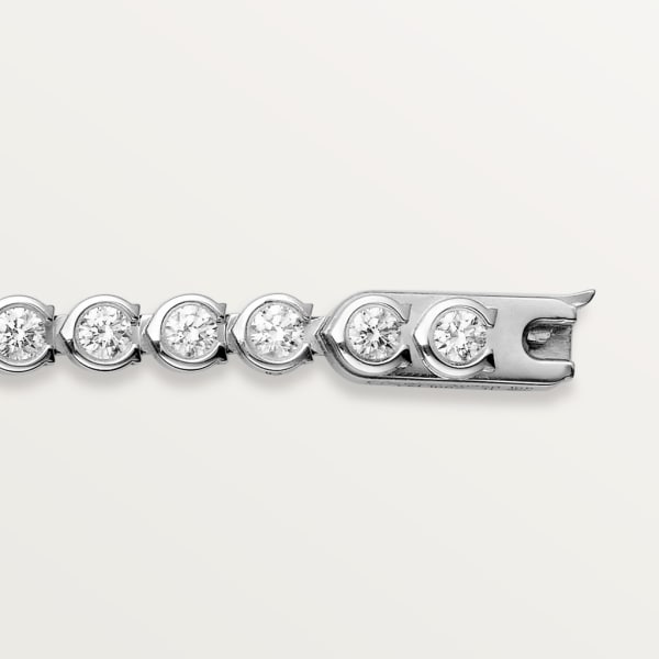 C de Cartier bracelet White gold, diamonds