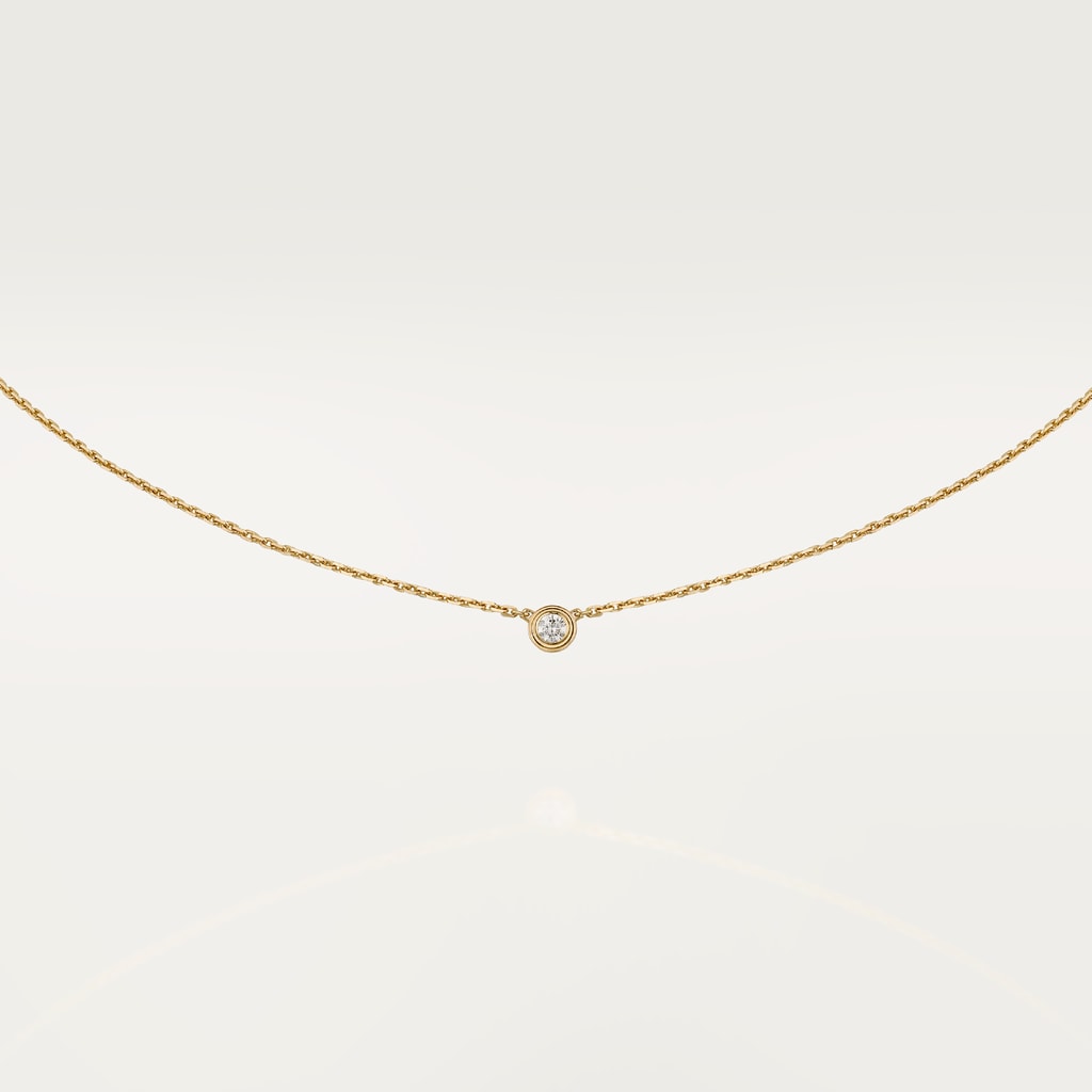 Cartier d'Amour necklace XSYellow gold, diamond