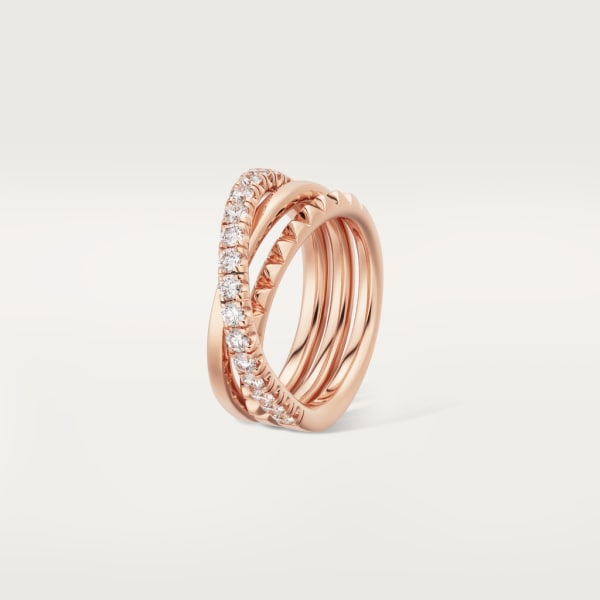 Etincelle de Cartier ring Rose gold, diamonds