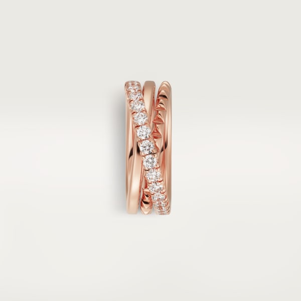 Etincelle de Cartier ring Rose gold, diamonds