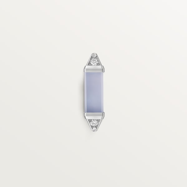 Les Berlingots de Cartier ring White gold, blue chalcedony, diamond