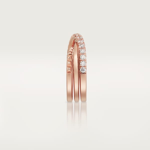 Etincelle de Cartier ring Rose gold, diamonds