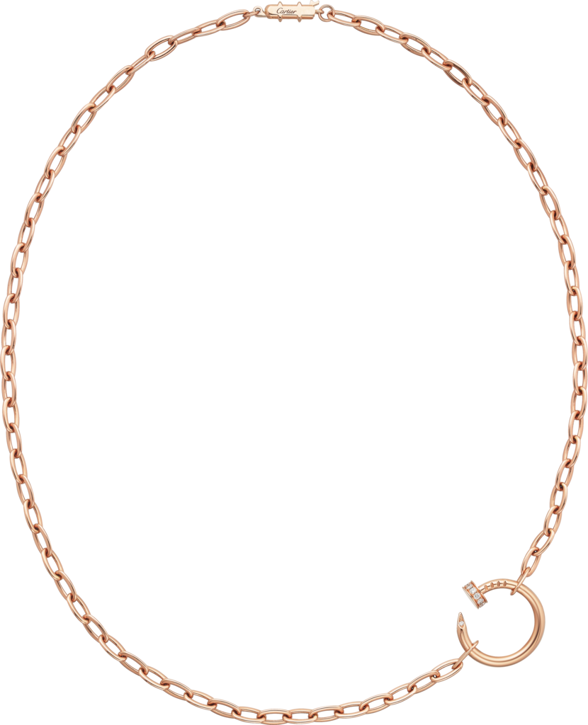 Juste un Clou necklaceJuste un Clou necklace, rose gold, diamonds