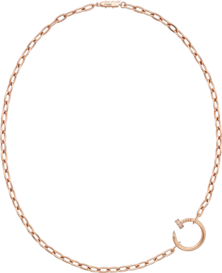 Juste un Clou necklace Juste un Clou necklace, rose gold, diamonds