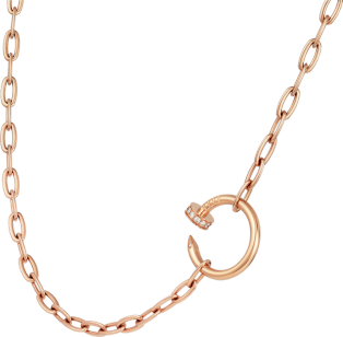 Juste un Clou necklace Juste un Clou necklace, rose gold, diamonds