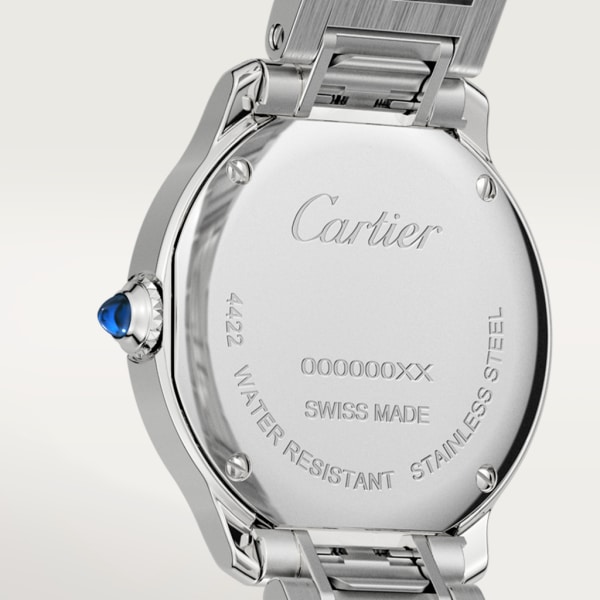 Ronde Must de Cartier watch 29 mm, quartz movement, steel