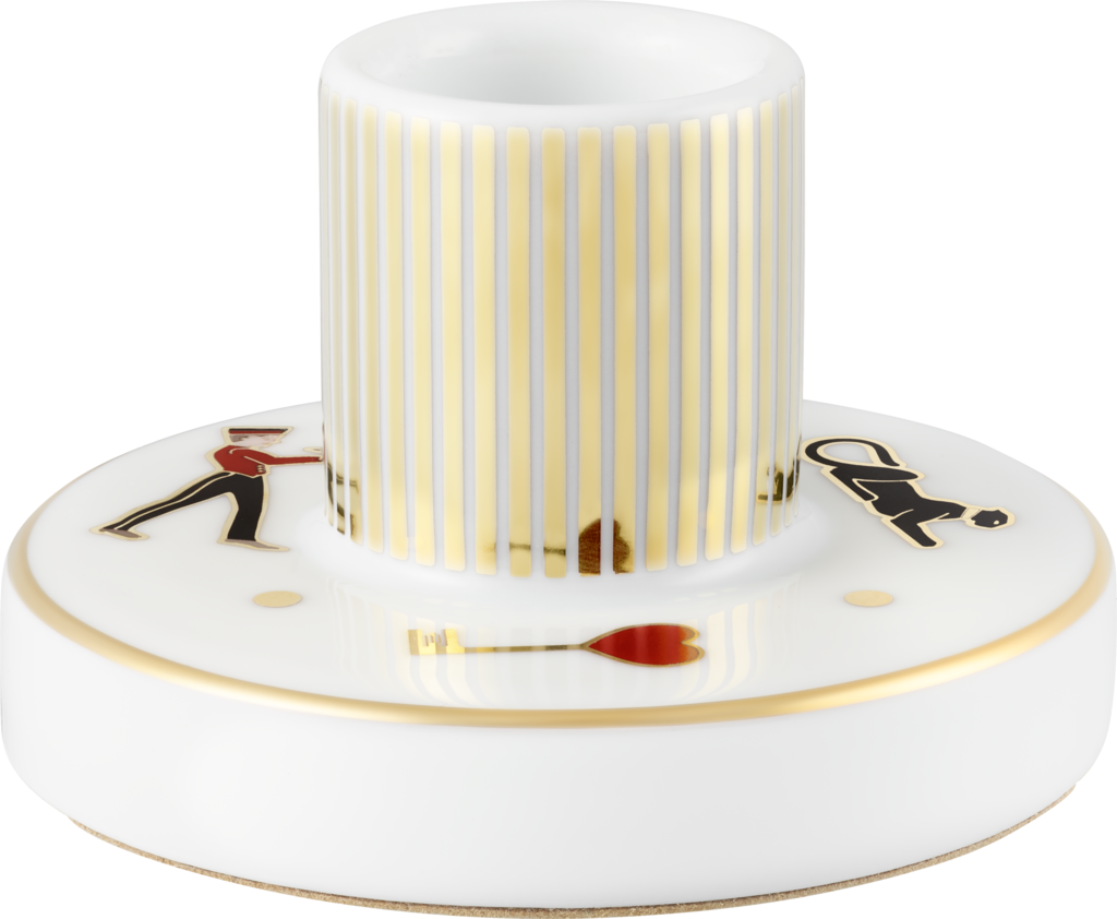 Diabolo de Cartier candle holderPorcelain