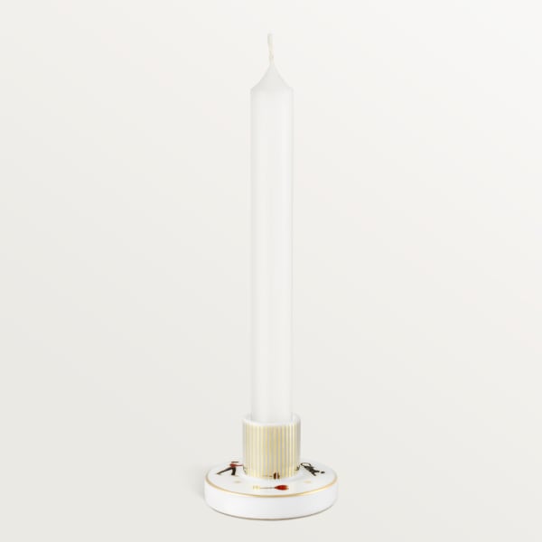 Diabolo de Cartier candle holder Porcelain