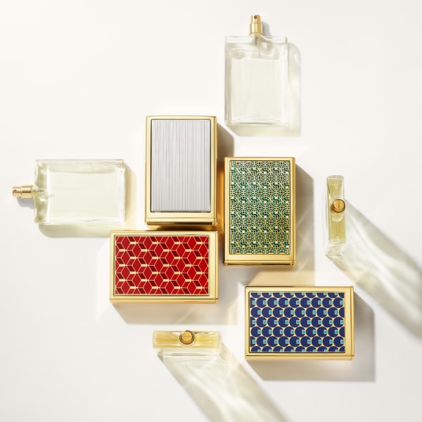 Cartier Nécessaires à Parfum - Blue Dots Case Scented Objects