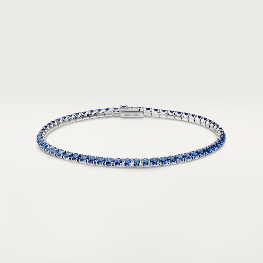 Essential Lines braceletWhite gold, sapphires