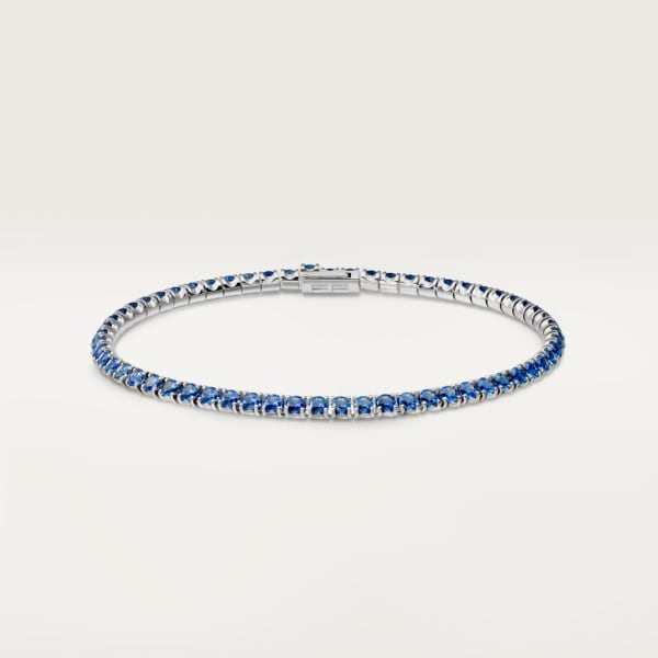 Essential Lines bracelet White gold, sapphires