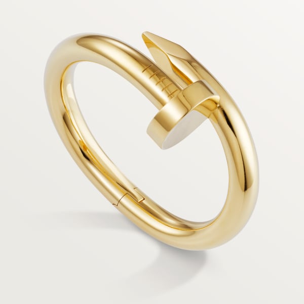 Juste un Clou bracelet, large model Yellow gold