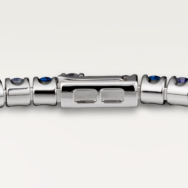 Essential Lines bracelet White gold, sapphires