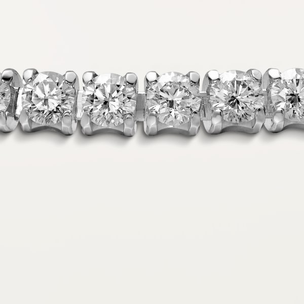 Essential Lines bracelet White gold, diamonds