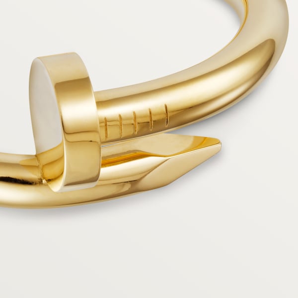 Juste un Clou bracelet, large model Yellow gold