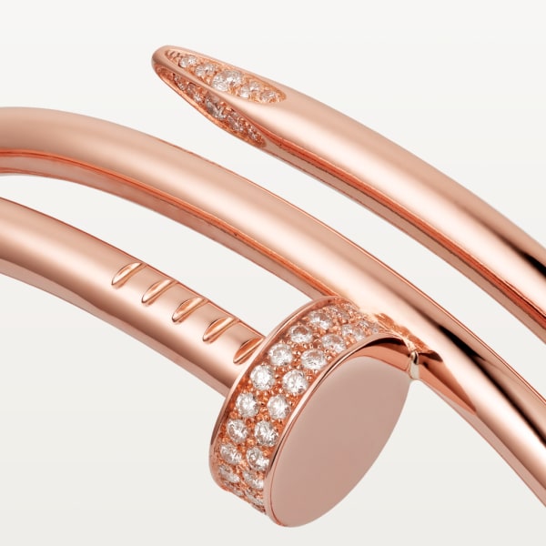 Juste un Clou bracelet Rose gold, diamonds