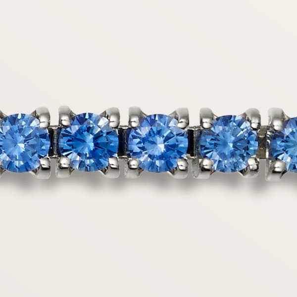 Essential Lines bracelet White gold, sapphires