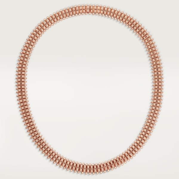 Clash de Cartier necklace Rose gold.