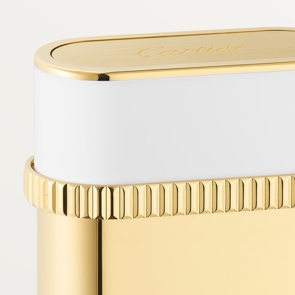 Panthère de Cartier lighter Lacquer, golden-finish metal