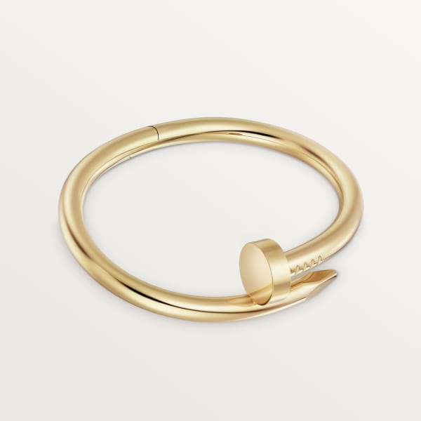 Juste un Clou bracelet, large model Yellow gold