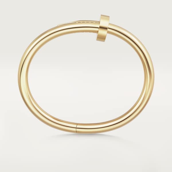 Juste un Clou bracelet, large model Yellow gold