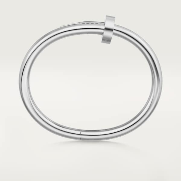 Juste un Clou bracelet, large model White gold