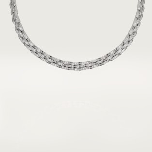 Maillon Panthère necklace White gold, diamonds