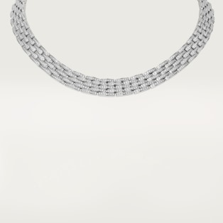 Maillon Panthère necklace White gold, diamonds