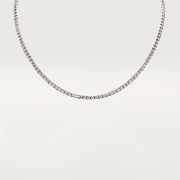 Essential Lines necklace White gold, diamonds