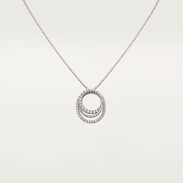 Etincelle de Cartier necklace White gold, diamonds