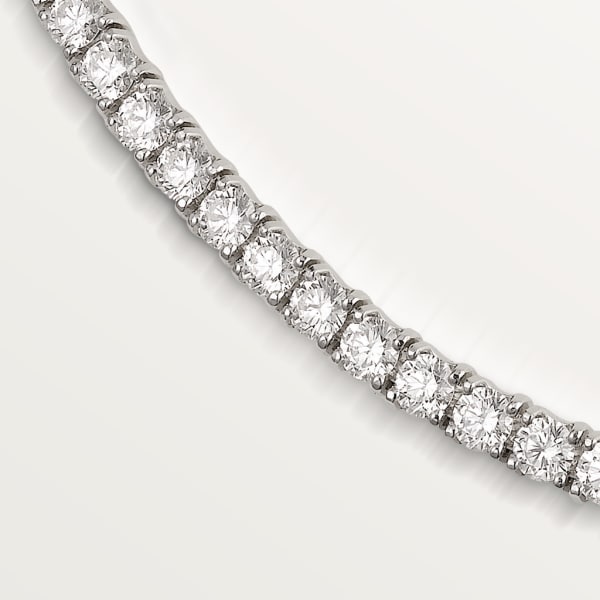 Essential Lines necklace White gold, diamonds