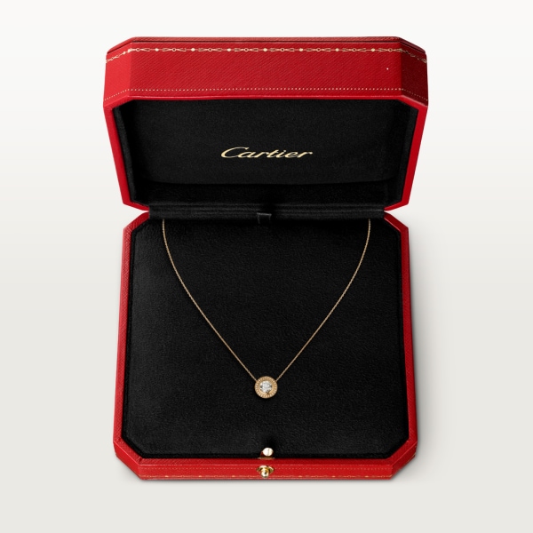 Cartier d'Amour necklace Rose gold, diamonds