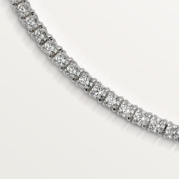 Essential Lines necklace White gold, diamonds