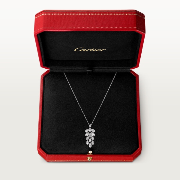 Pluie de Cartier necklace White gold, diamonds