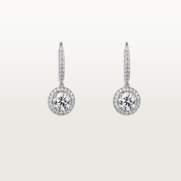 Cartier Destinée earrings White gold, diamonds