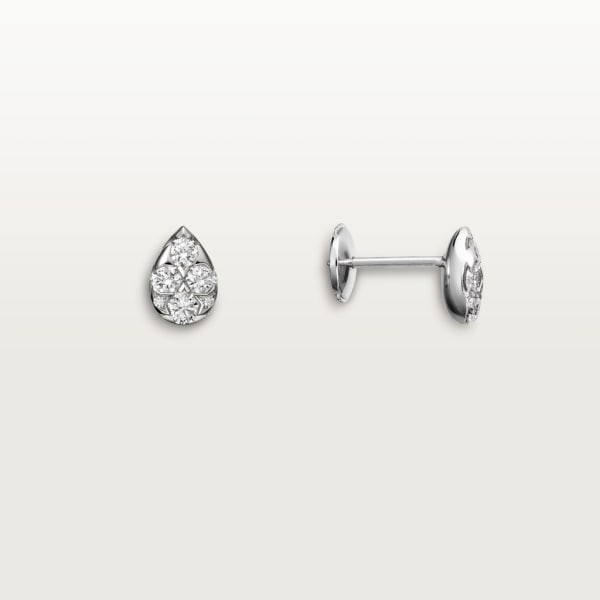 Etincelle de Cartier earrings White gold, diamonds