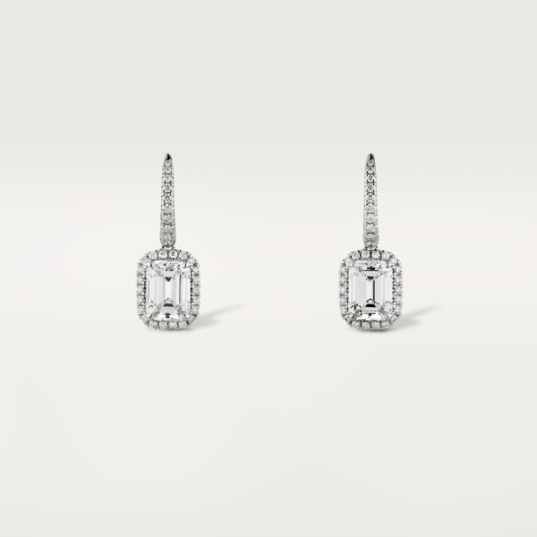 Cartier Destinée earrings Platinum, diamonds