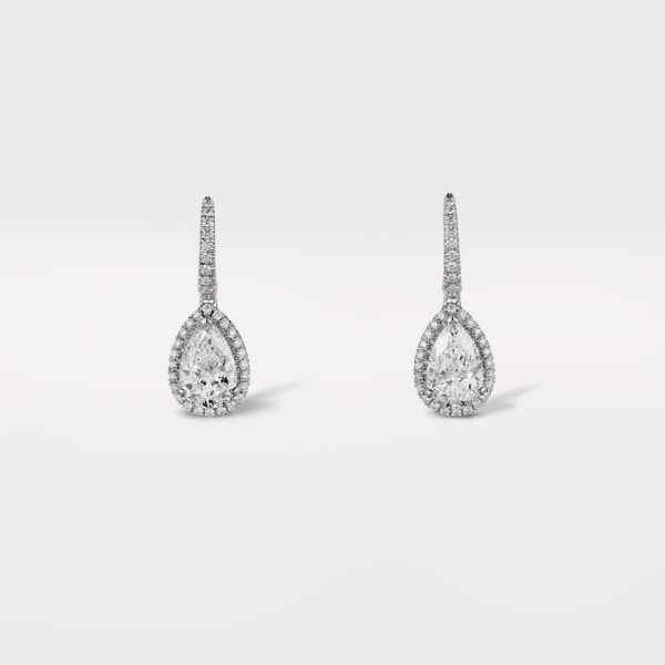 Cartier Destinée earrings Platinum, diamonds